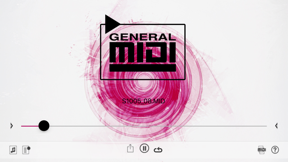 GM MIDI Player screenshot