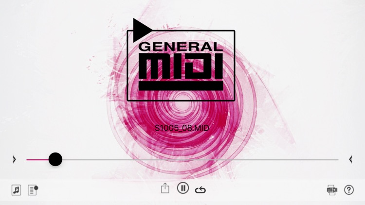 GM MIDI Player screenshot-4