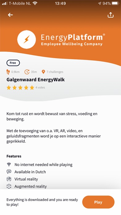 Screenshot #3 pour EnergyWalks