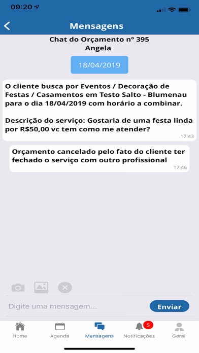 App screenshot