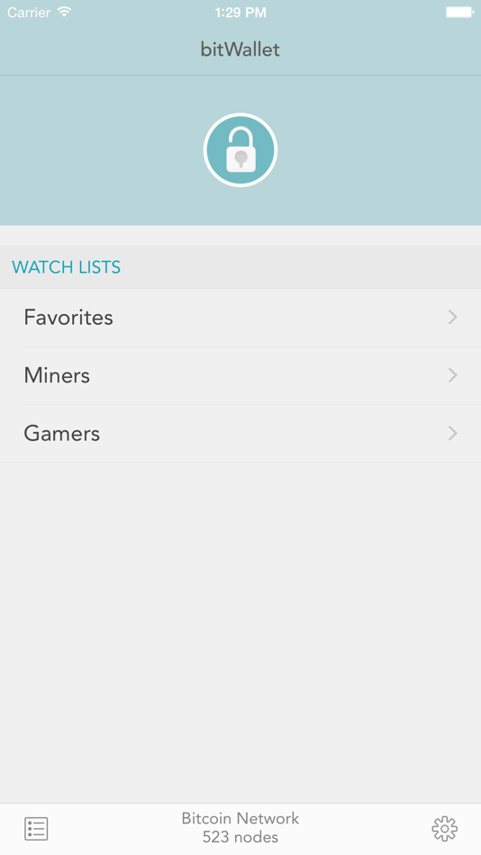 #2. bitWallet™ — Bitcoin Wallet (iOS) 由: Sollico Software