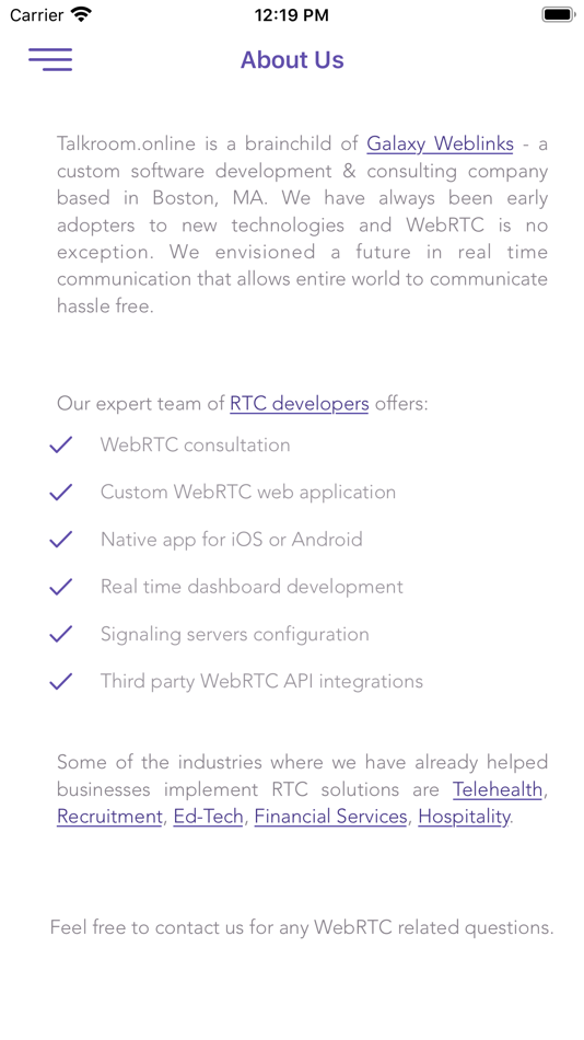 #3. Talkroom.io (iOS) 由: Galaxy Weblinks Inc