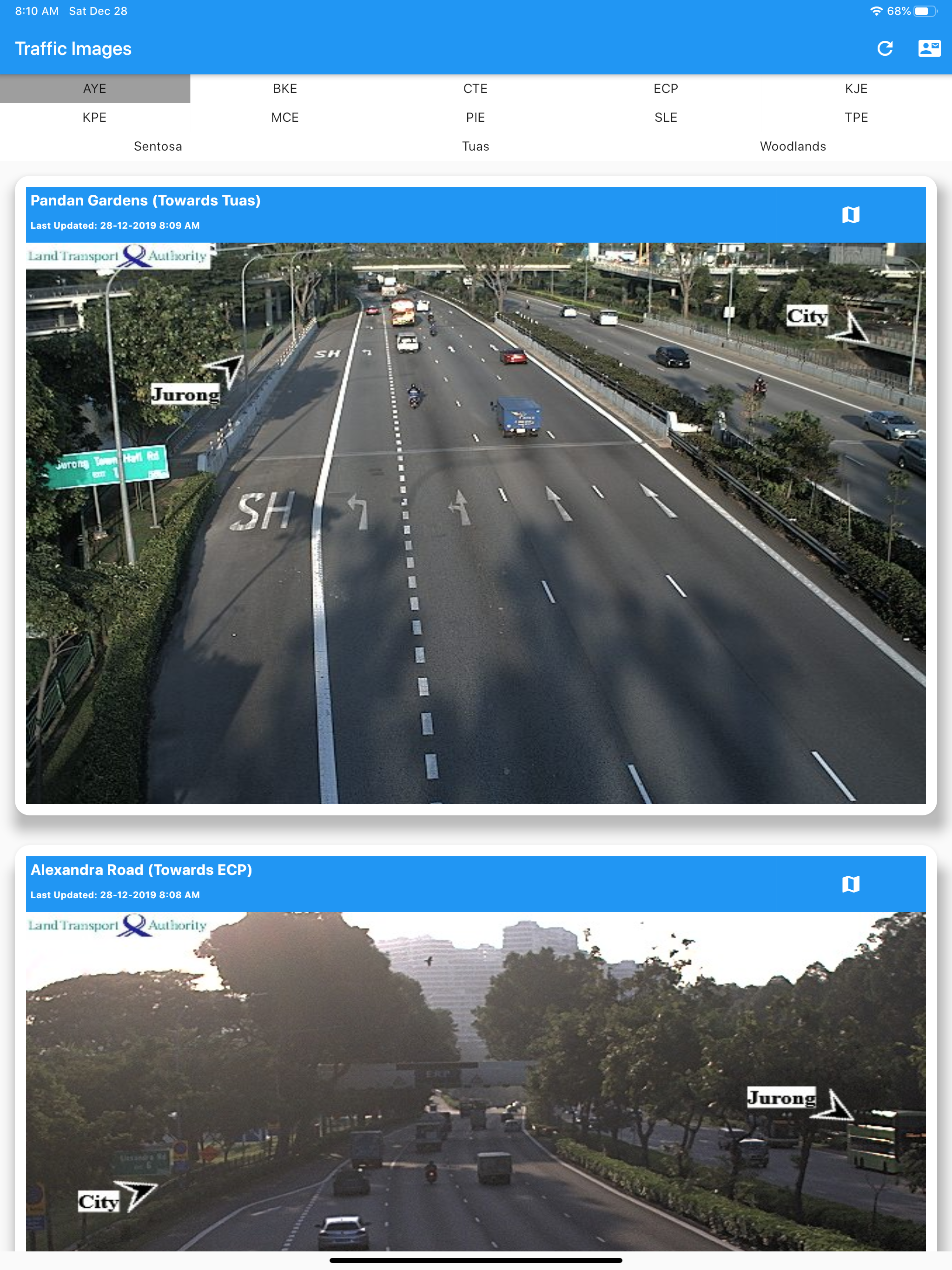 TrafficCam@SG screenshot 5