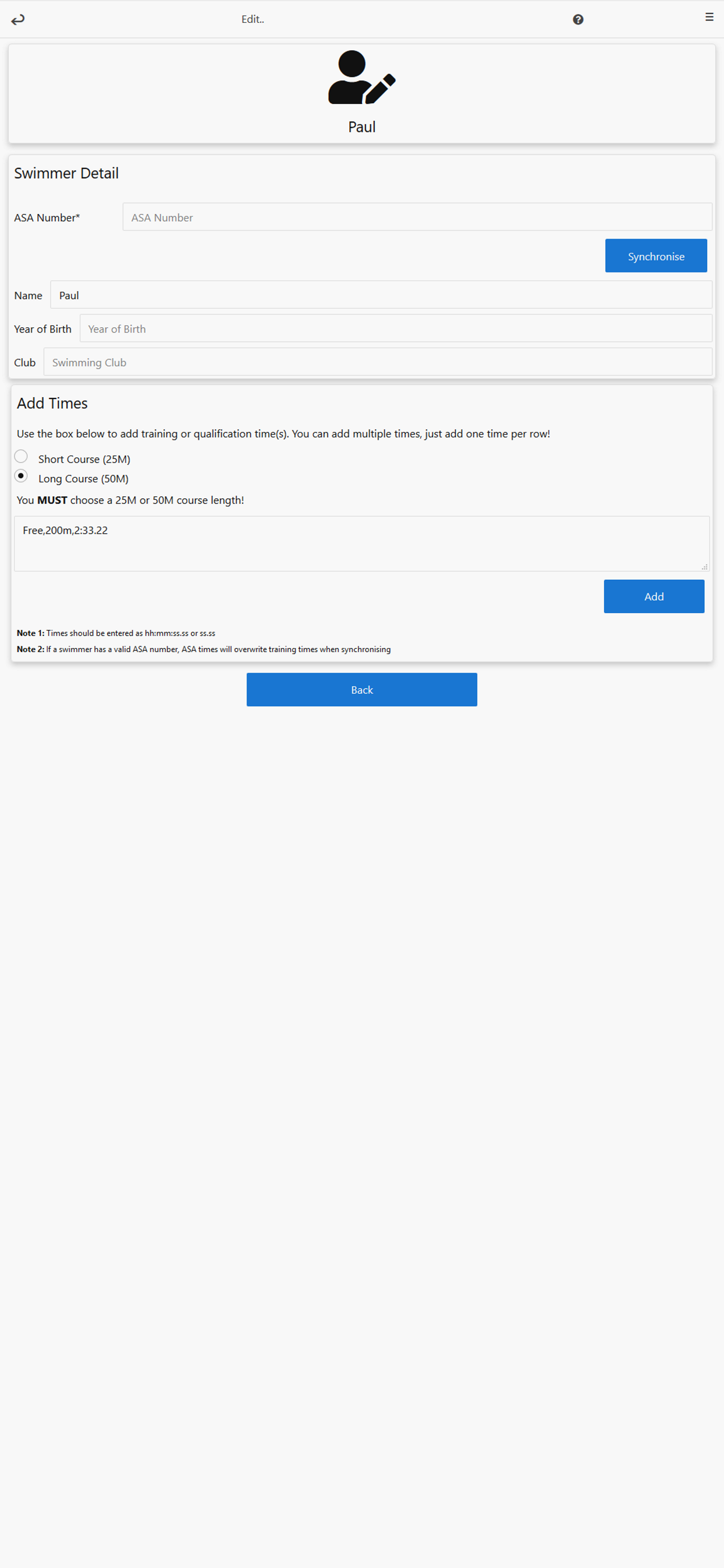 SwimE screenshot 5