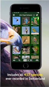 All birds CH - photo guide screenshot