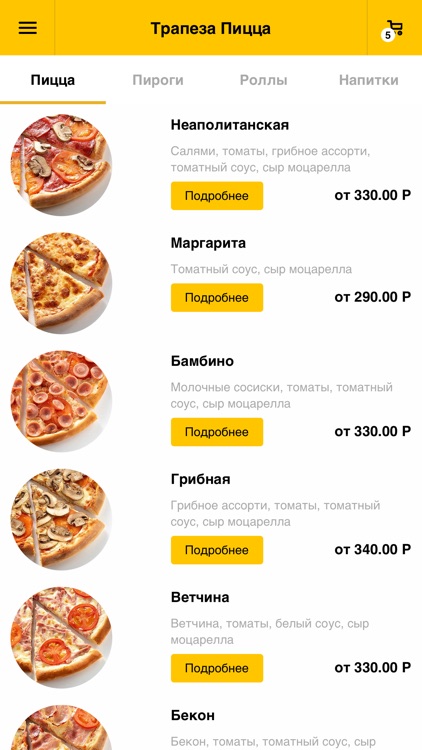 ТрапезаПицца