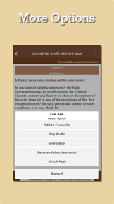 Law-App screenshot