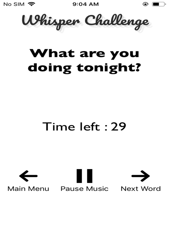 Screenshot #6 pour Whisper Challenge Ultimate