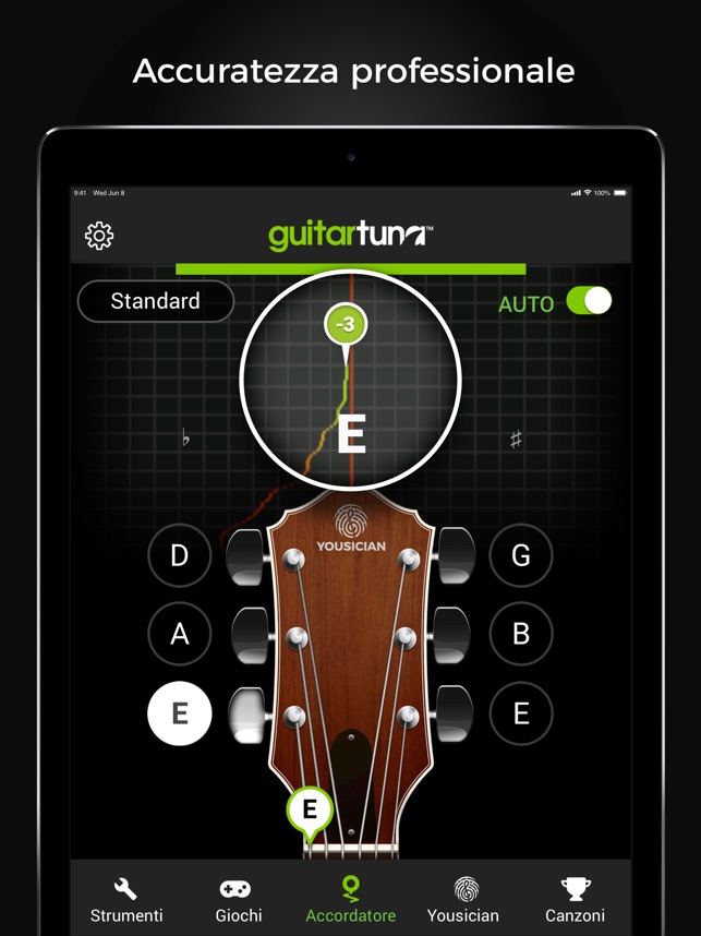 GuitarTuna - Accordatore su App Store