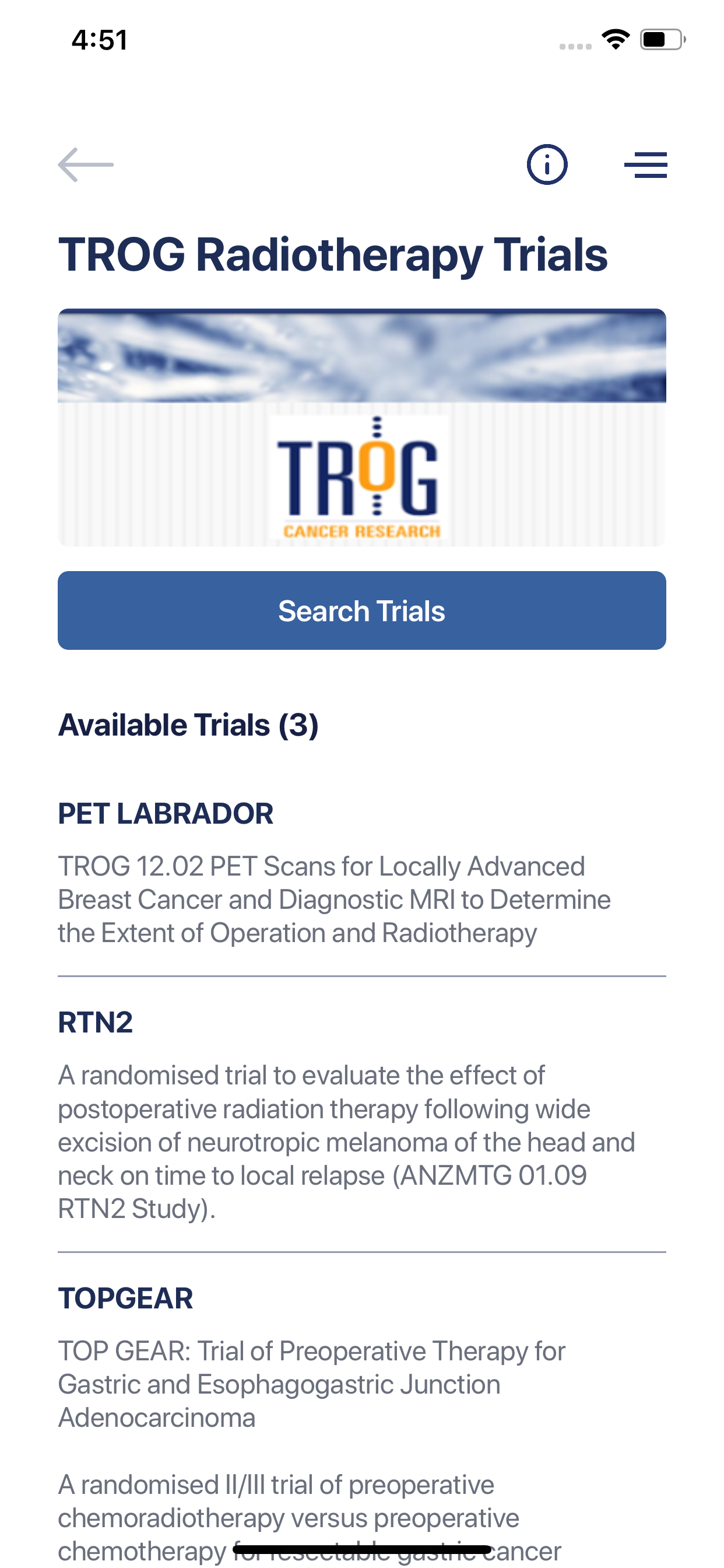 ClinTrial Refer App screenshot 8