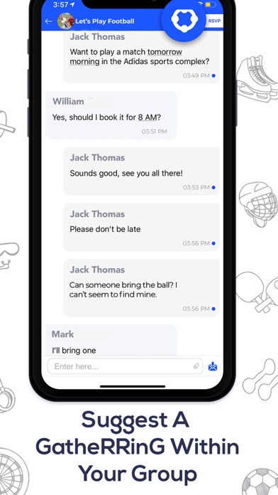 Screenshot #3 pour GatheRRinG - Meet new people