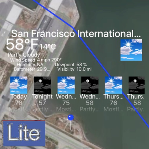 Instant Weather Stations Lite icon