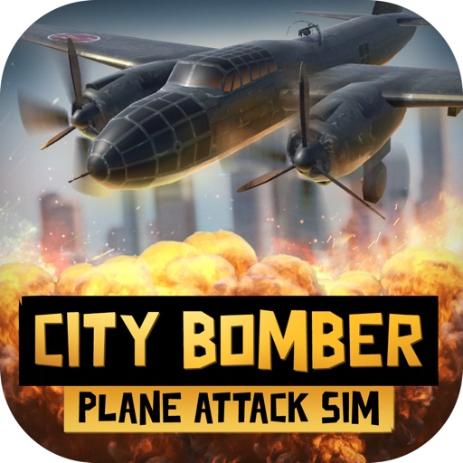 City Bomber Plane Attack icon