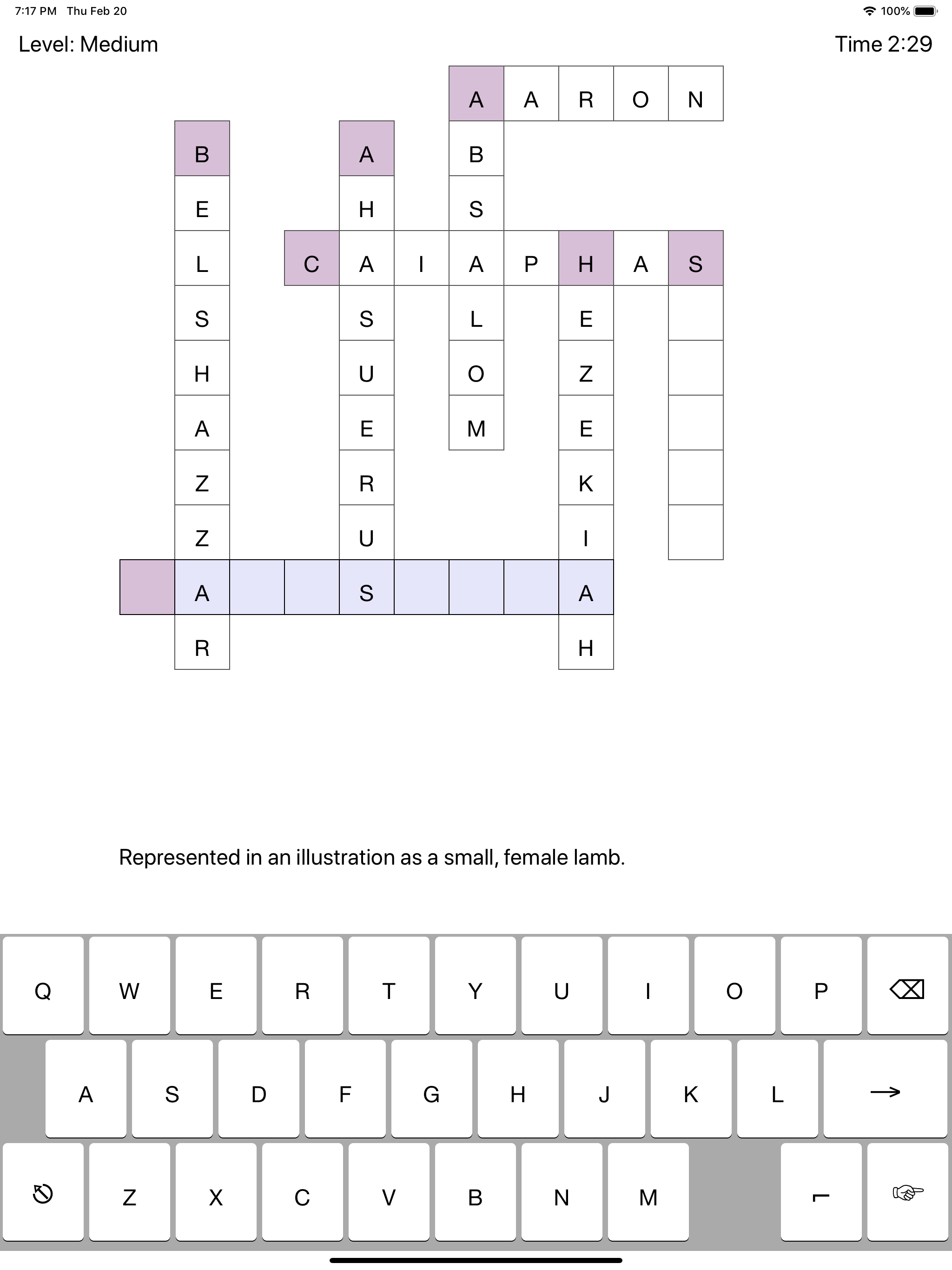 NWT Crossword