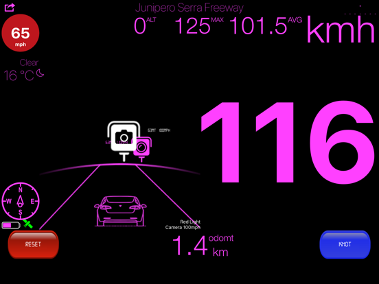 Speedometer ⁺ iPad screenshot 9 - Navigation app