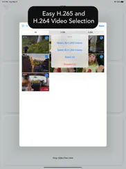 hevc - convert h.265 and h.264 iPad Captures Décran 2