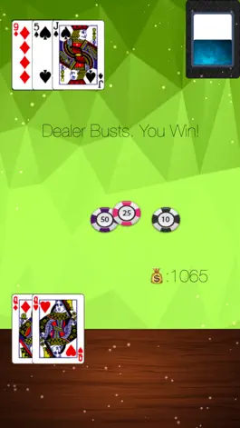Game screenshot BJ21 Poker: BlackJack 21 Card apk