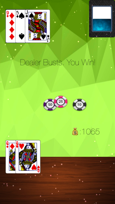 Screenshot #2 pour BJ21 Poker: BlackJack 21 Card