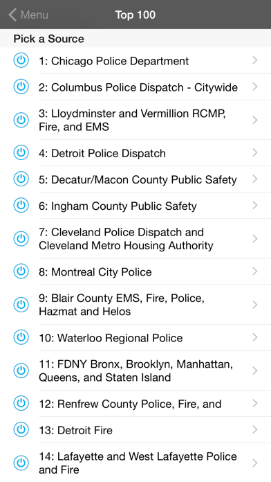 Screenshot 4 of 5-0 Radio Police Scanner App