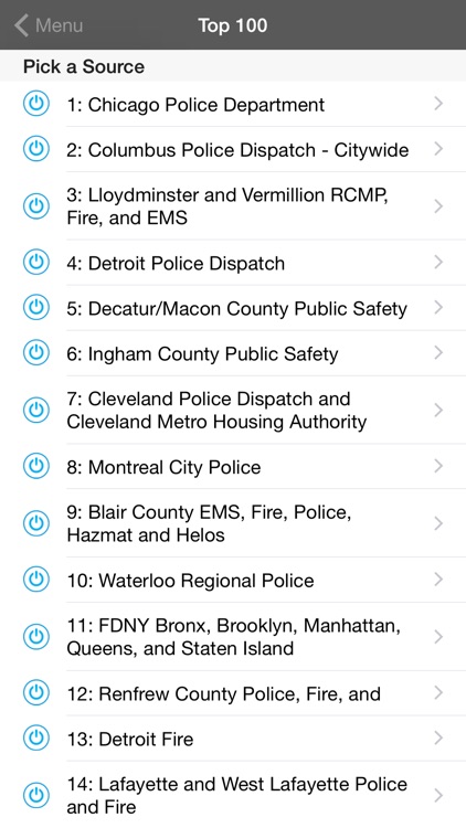 5-0 Radio Police Scanner screenshot-3