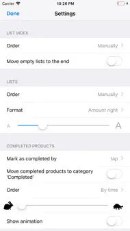 ShoppingList iphone bilder 3