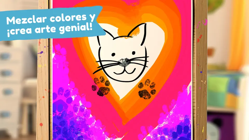 Captura de pantalla de Little Kitten Juego De Gato 3D en iPhone 3