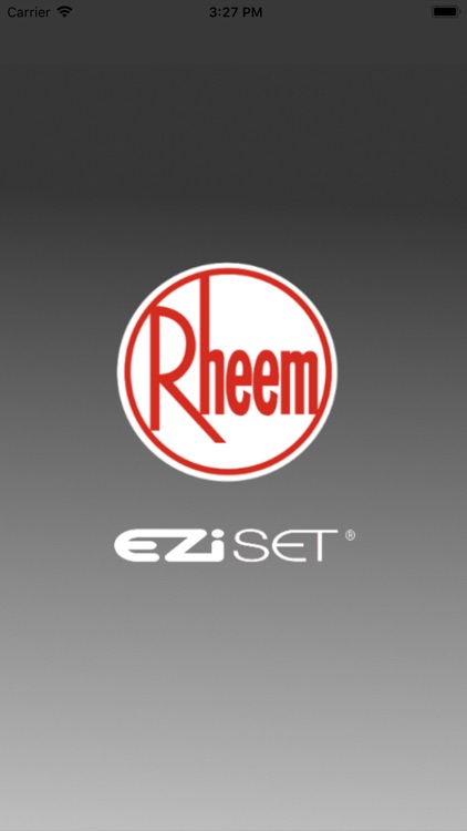 Rheem EZI SET