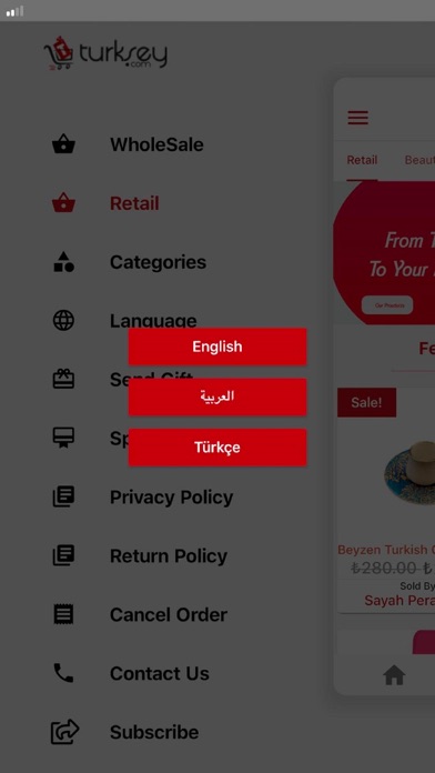 TurkSey - Shopping Online iPhone screenshot 3 - Shopping app