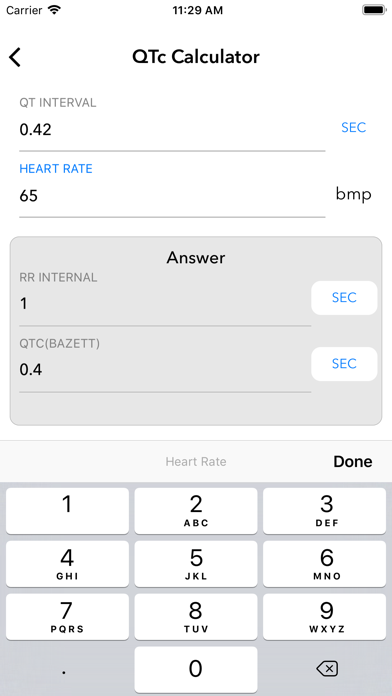 Cardiology Calculators screenshot 3