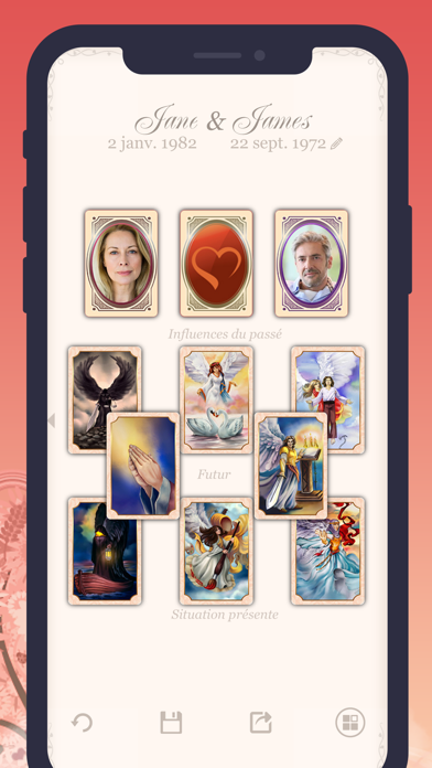 Screenshot #1 pour Le Tarot des Anges de l’Amour