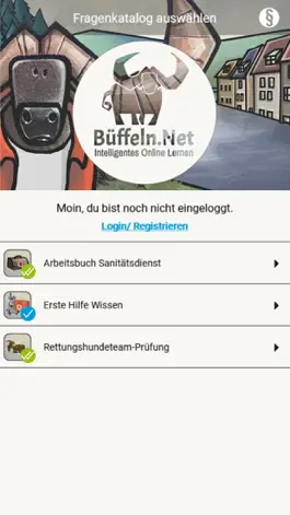 Game screenshot Büffeln DRK Trainer mod apk