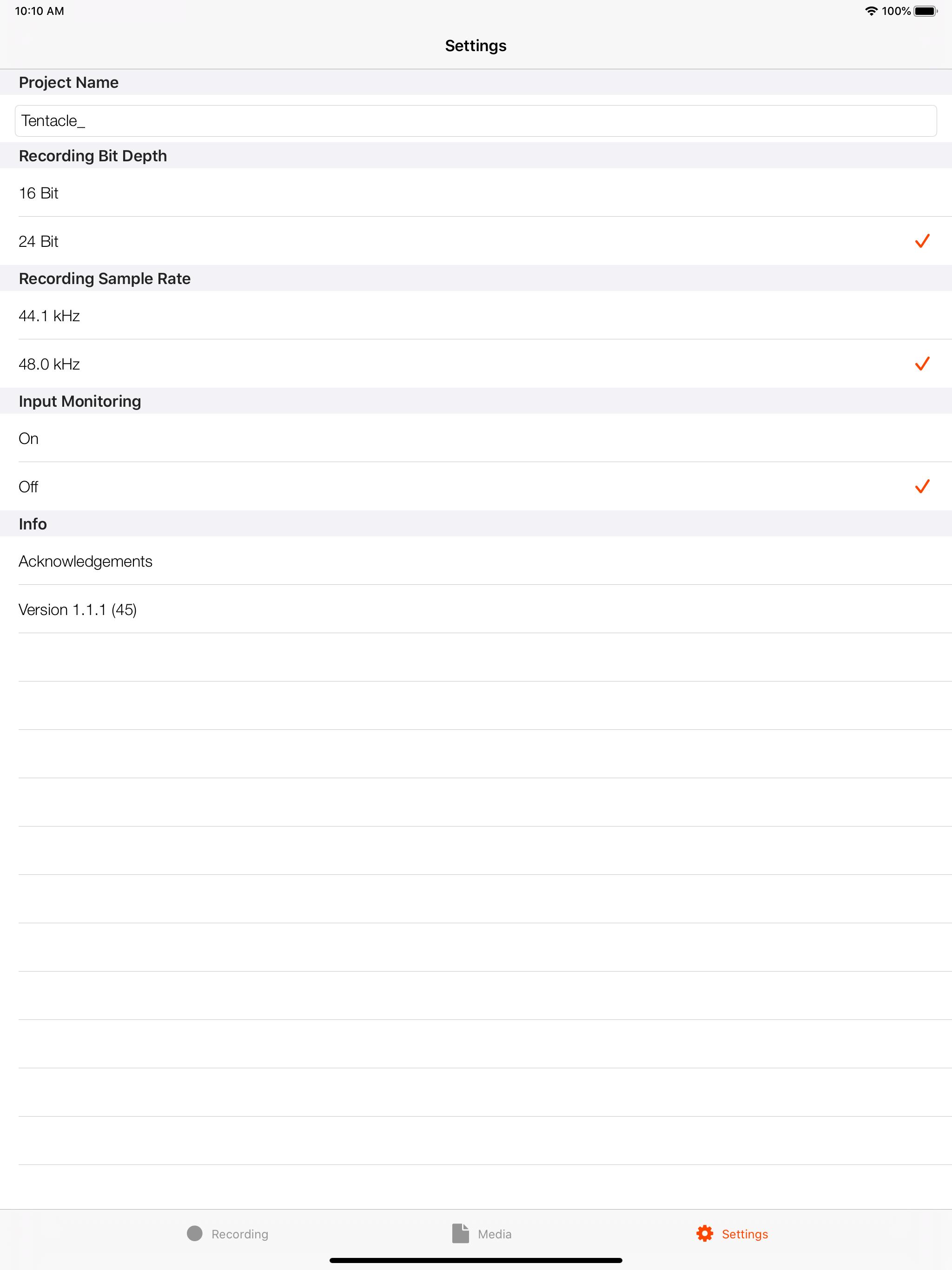 Timecode Audio Recorder