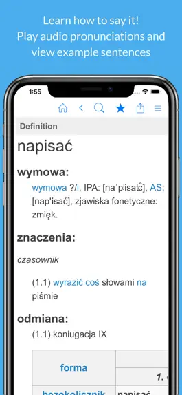 Game screenshot Polish Dictionary & Thesaurus apk