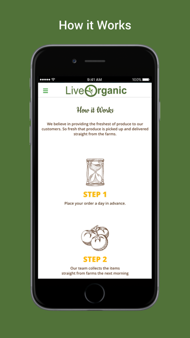 Live Organic screenshot 3