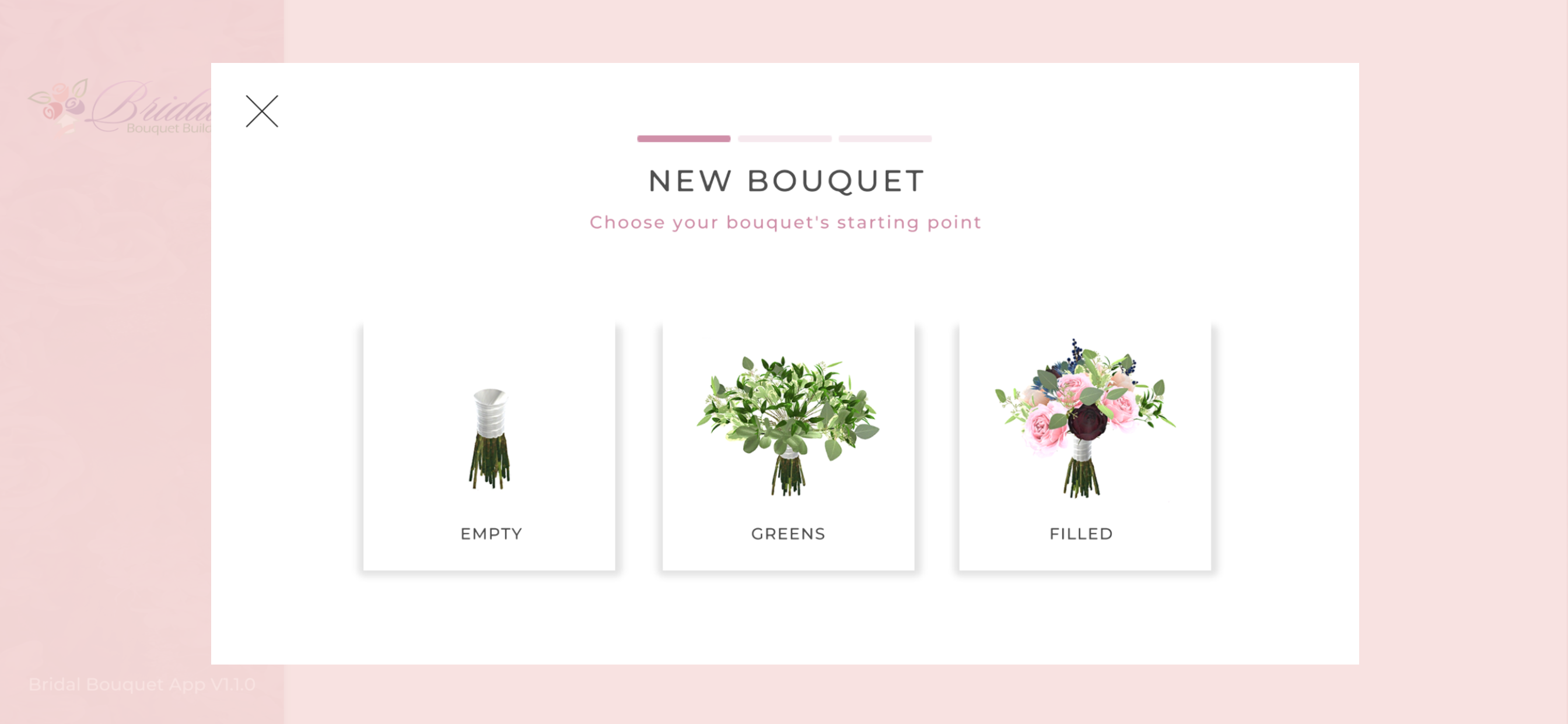 Bridal Bouquet Builder