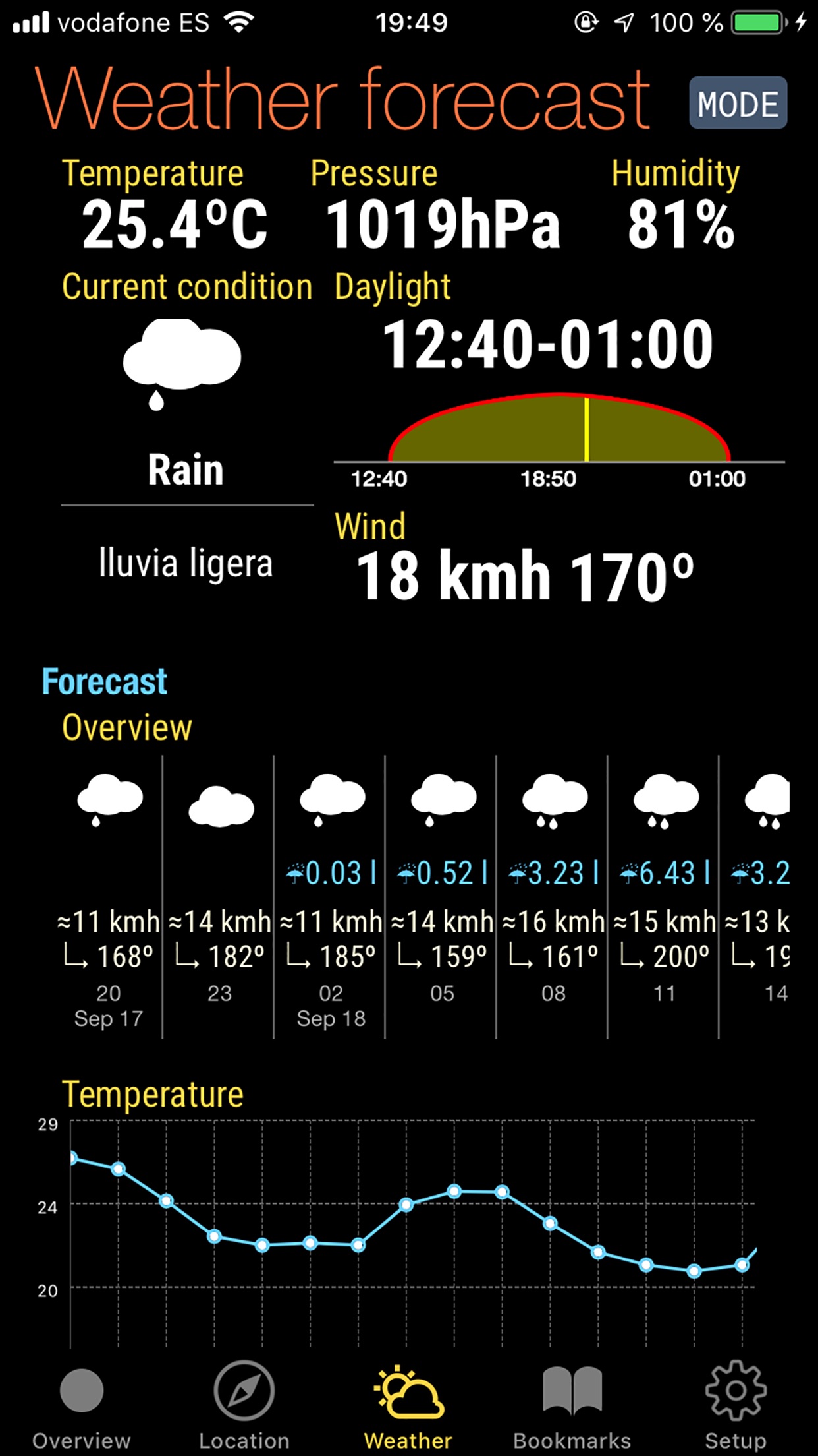 Screenshot do app Quickgets Geo: geodata widgets