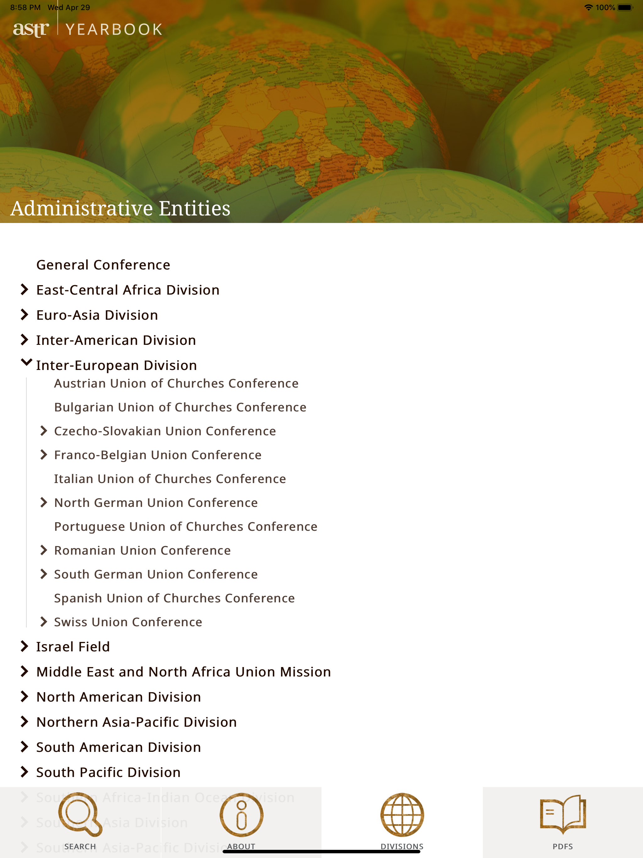 Adventist Yearbook