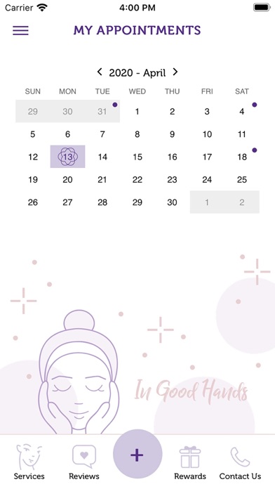 Estetica Appointment Booking Screenshot