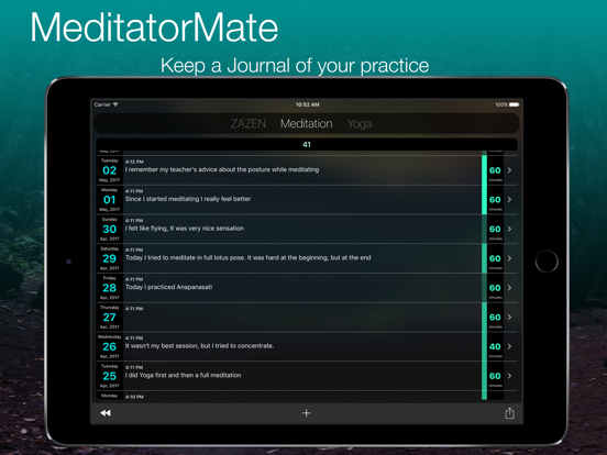 Screenshot #5 pour MeditatorMate