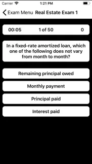 real estate mastery exam prep iphone screenshot 2