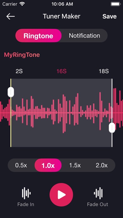 Ringtone Maker : MyRingtoneのおすすめ画像2