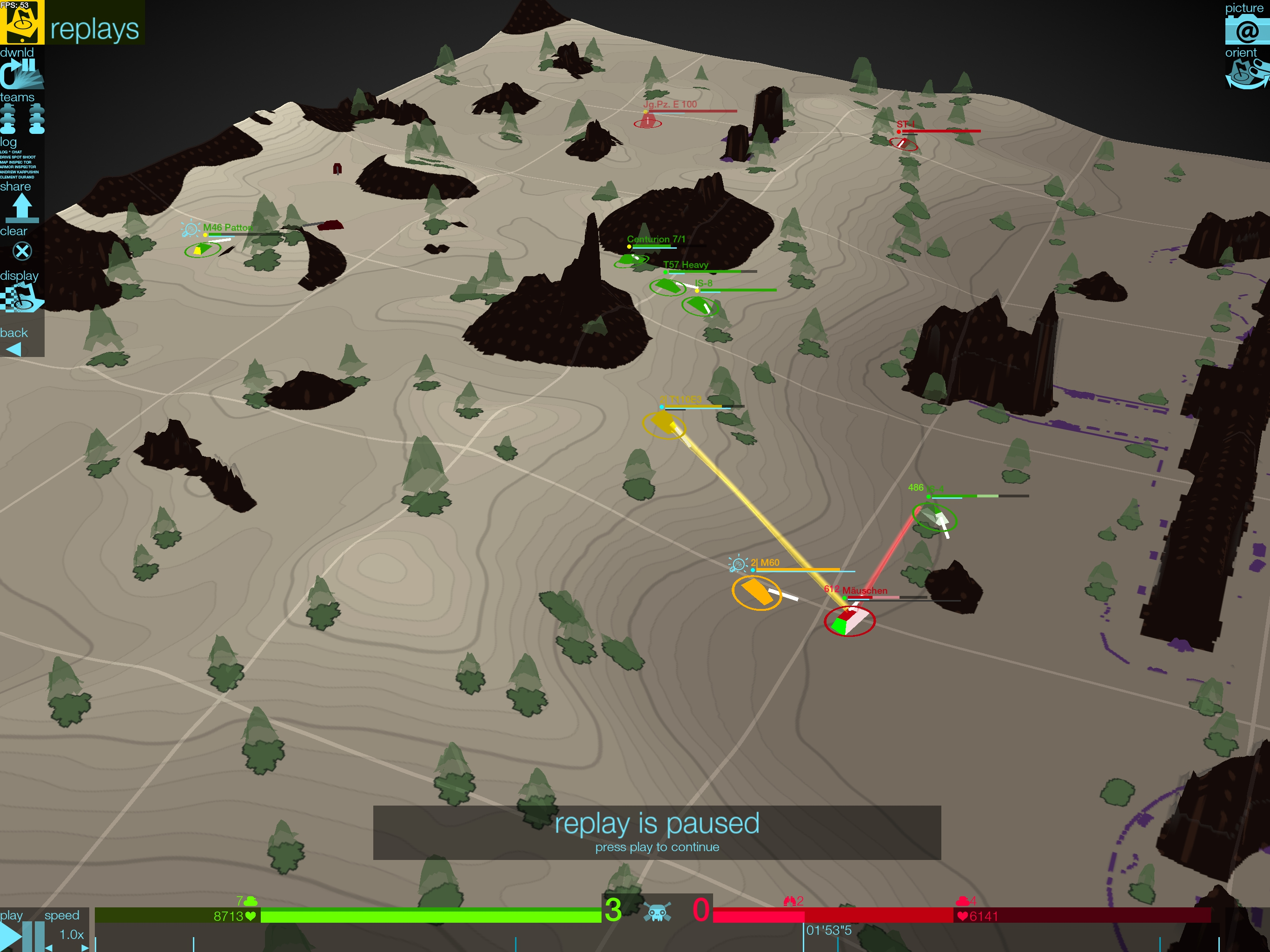 Map Inspector - for WoT Blitz