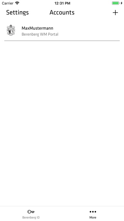 Berenberg Security App