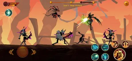 Shadow fighter: Fighting games