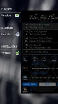 BlueJamPlayer iphone bilder 1