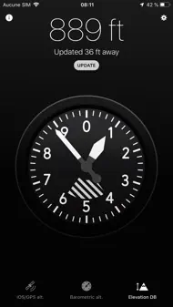 Altimeter X iphone resimleri 3