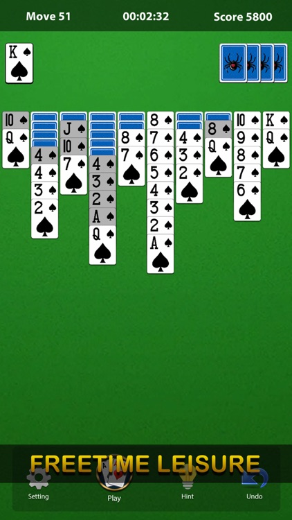 Spider Solitaire ◆◆