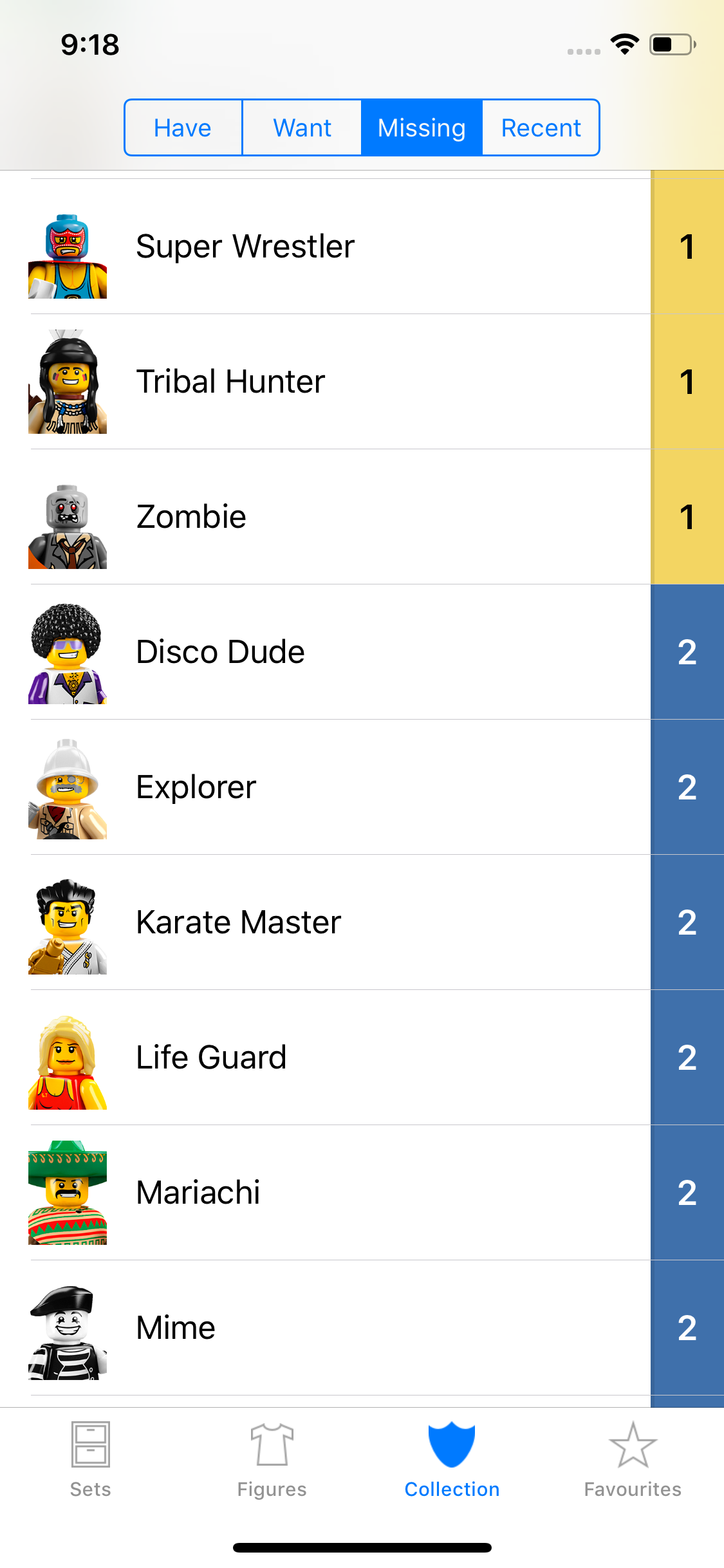 Minifig Collector