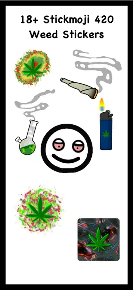 Game screenshot Stickmoji 420 Weed Stickers mod apk