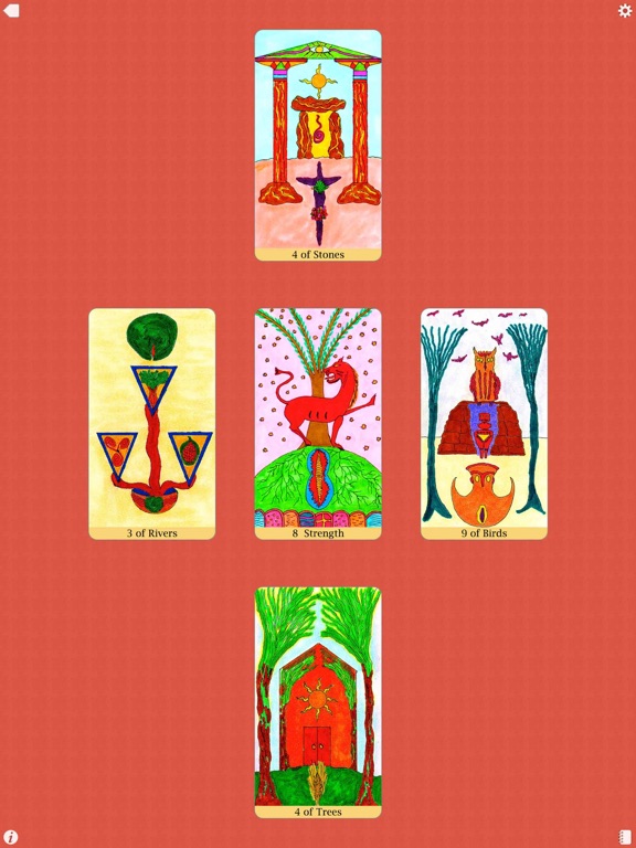 The Shining Tribe Tarot iPad screenshot 5 - Entertainment app